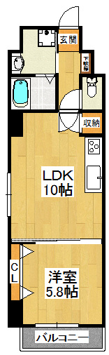 ボナール西船橋の間取り