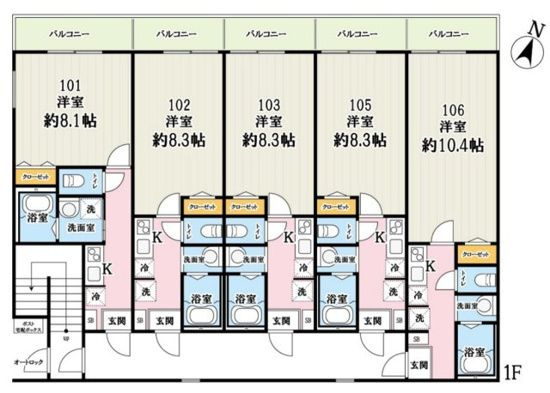 (仮称)キャメルせんげん台4の間取り
