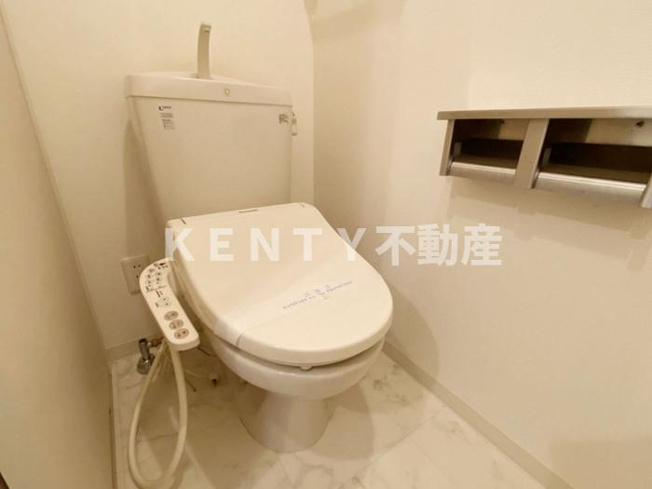 【トイレ】 | D-Room Stay 洗足 | 落ち着いたトイレです