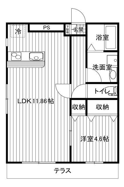 フルセイル下溝の間取り
