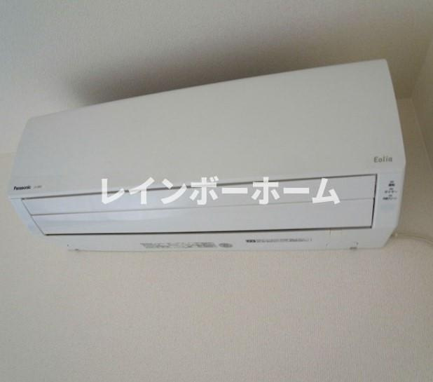 特典：仲介手数料が半額です!!の設備|エアコン付きです