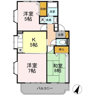 【間取り】 | コンフォール稲荷前
