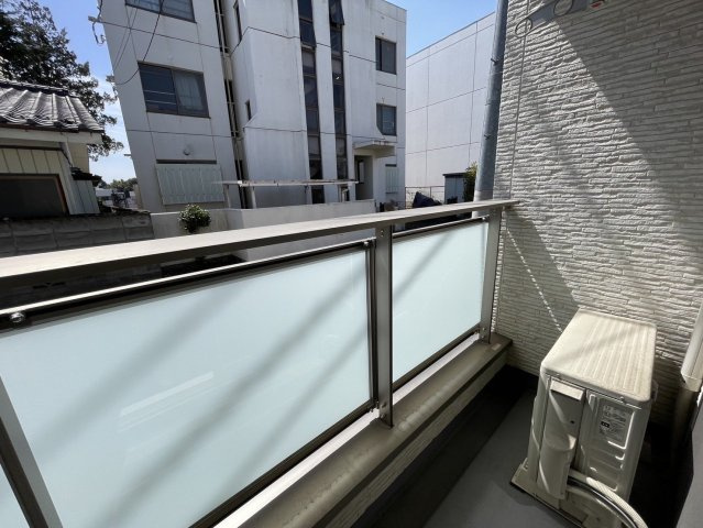 ドゥース北仙台のバルコニー