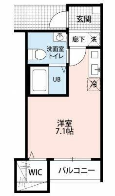 ラクセス西横浜の間取り