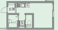 エルプレミア梅島の間取り|間取りです。