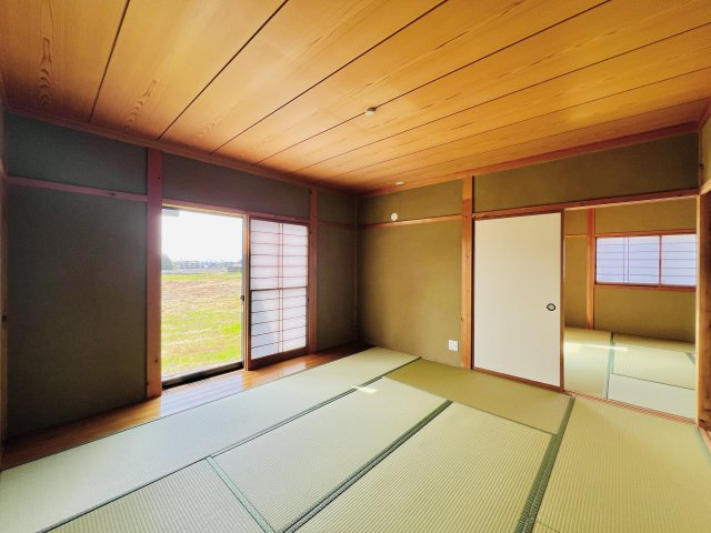 前橋市上泉町の和室|8帖和室は家事スペースやキッズスペースとしても◎