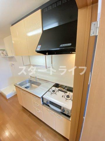 大阪市東淀川区淡路４丁目の賃貸マンションのキッチン
