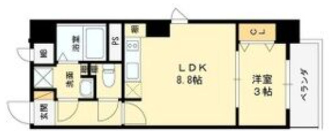 【間取り】 | Krystal Fimeth 3番館