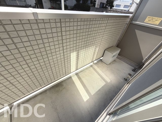 セジュール　エムのバルコニー