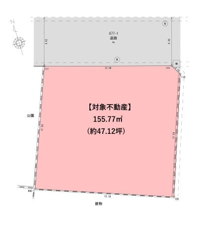 湯川新町三丁目（11期）の土地図