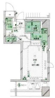 【間取り】 | パークウェル京橋 | 間取りです。