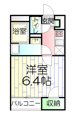 レオネクスト舎人の間取り