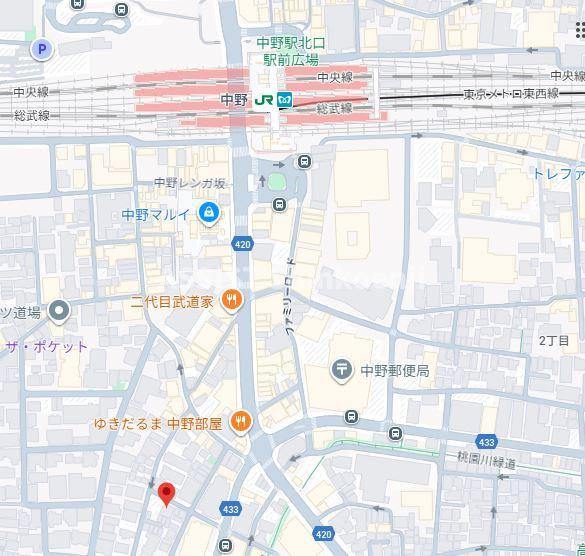 Ｓｕｎ　Ｗｅｓｔの地図