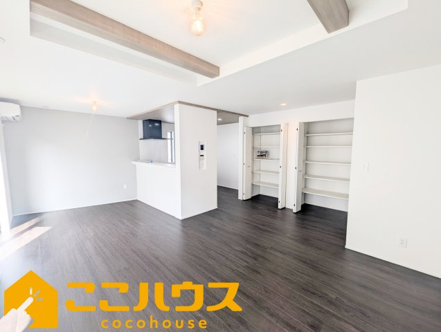 八重瀬町安里3期　グラファーレ　新築戸建て　全2棟　1号棟のキッチン|【施工例】※同施工の別物件写真