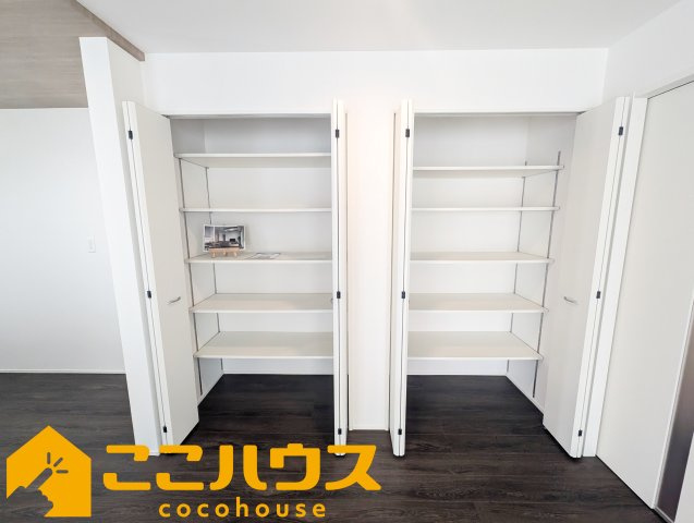 八重瀬町安里3期　グラファーレ　新築戸建て　全2棟　1号棟の収納|【施工例】※同施工の別物件写真