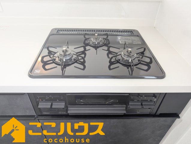 八重瀬町安里3期　グラファーレ　新築戸建て　全2棟　1号棟のキッチン|【施工例】※同施工の別物件写真