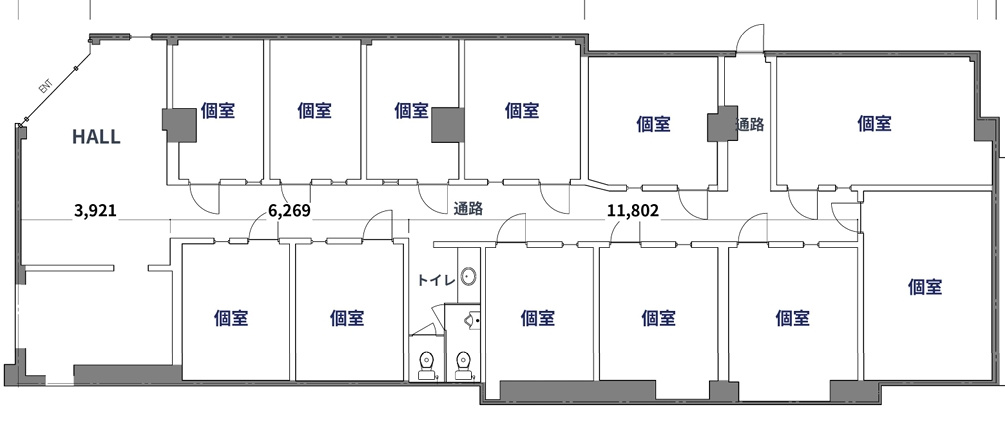 ブルーフラッグ京都北（旧ロイヤルプラザ）の間取り