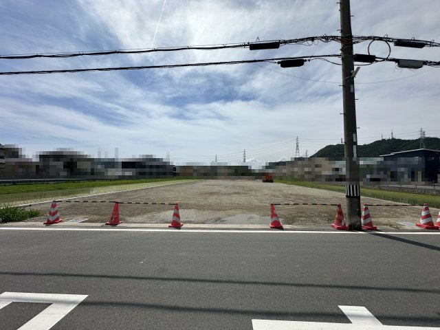 事業用貸土地の外観