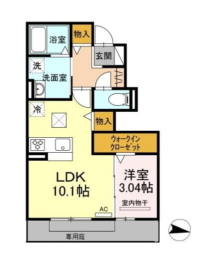 【間取り】 | ブリーズ六条【名古屋市賃貸・ペット可】