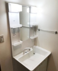 シャトレ都立大の独立洗面台