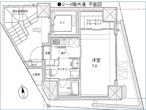 外苑キリンビルの間取り