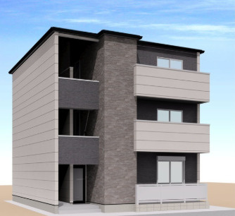 KEIAI RESIDENCE 北上尾Ⅵの外観|パース