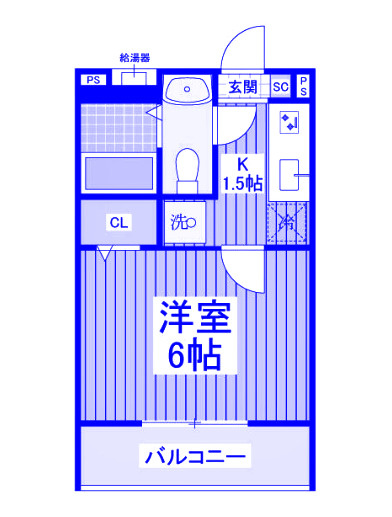 KAREIDの間取り