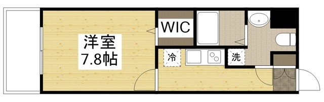 ｗｉｌｌＤｏ岡山駅西口の間取り