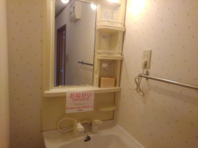ウィングガーデンBの洗面所