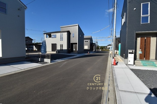 リーブルガーデン  笠間市旭町　第13　11の前面道路含む現地写真|現地撮影（2026年10月）