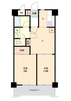 【間取り】 | スカイパレス三ノ輪