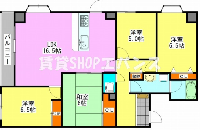 【間取り】 | クレセントコート津田沼
