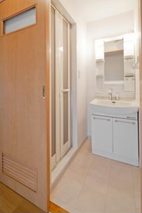 豊島区南長崎２丁目の賃貸マンションの洗面所