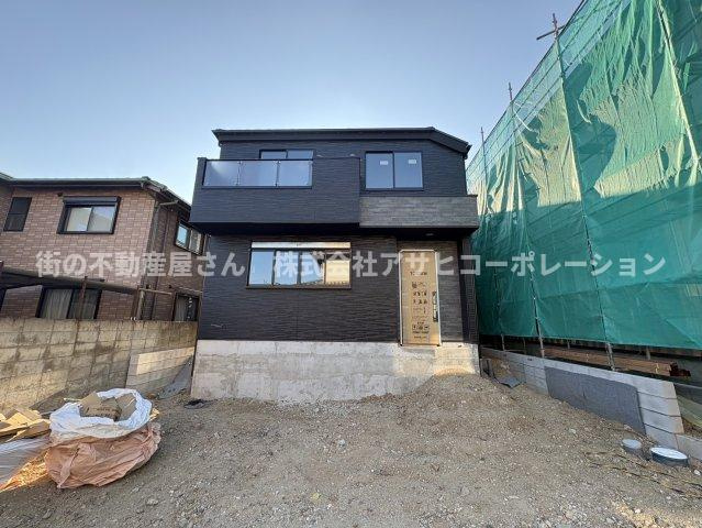 垂水区小束山本町2丁目　新築戸建ての外観|建築中