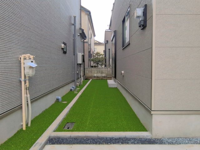 富士見市水谷東１丁目の新築一戸建の庭