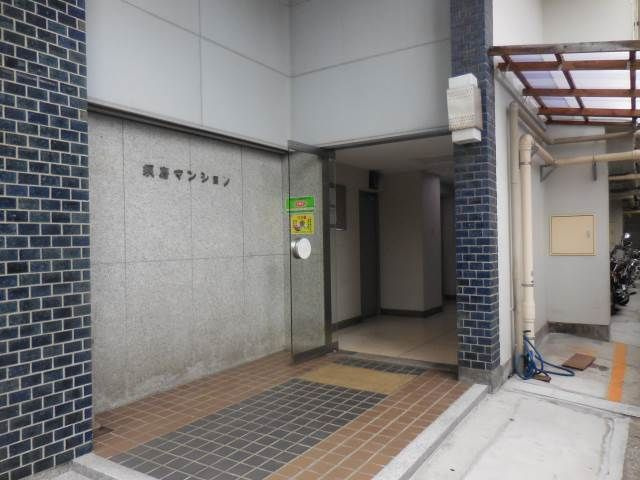 須磨マンションのエントランス