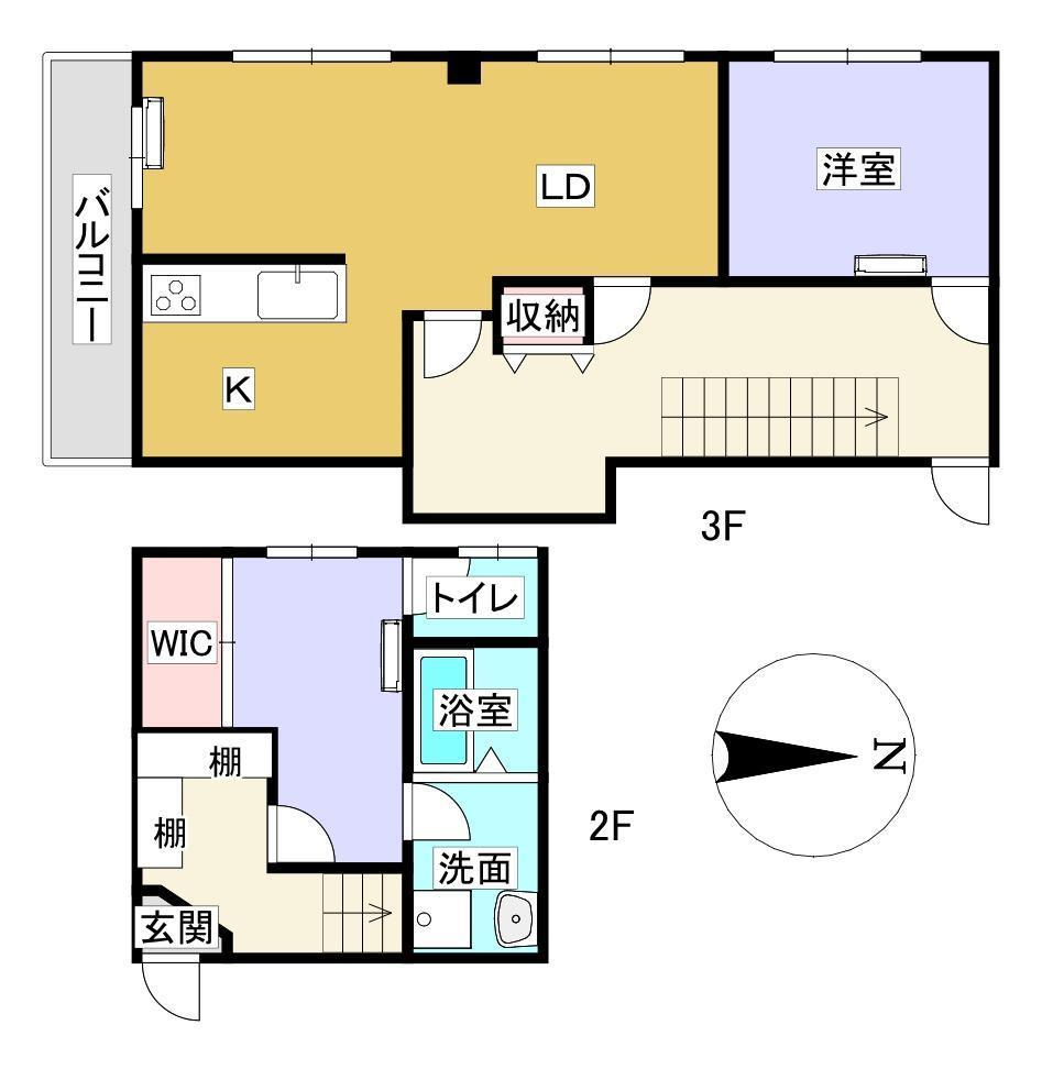 應本ビルの間取り