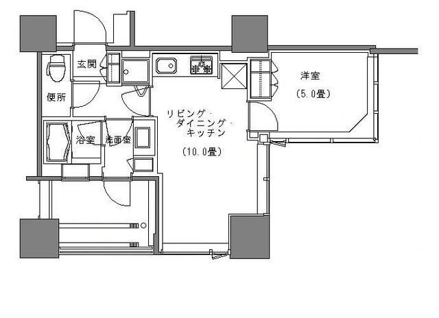 シティタワー池袋ウエストゲートの間取り|間取りです。