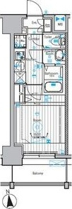 メイクスアート上前津Ⅵの間取り