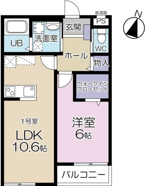 Ｃａｓａ　Ｃａｍｉｎｏ　Ｎｏｒｔｅの間取り