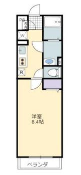 アネックス与野の間取り