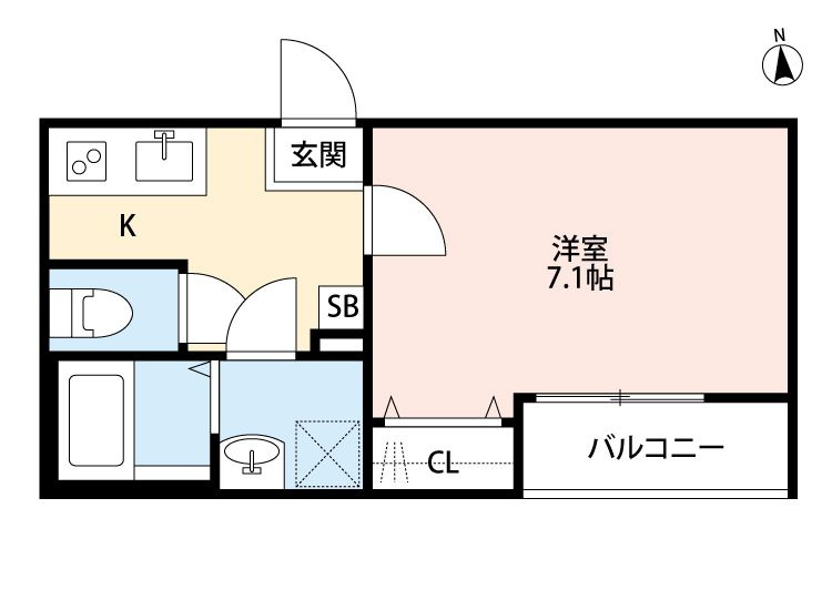カムリンⅢ(カムリンスリー)の間取り