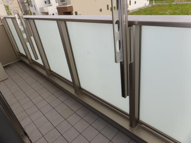 レイクサイドヴェールのバルコニー