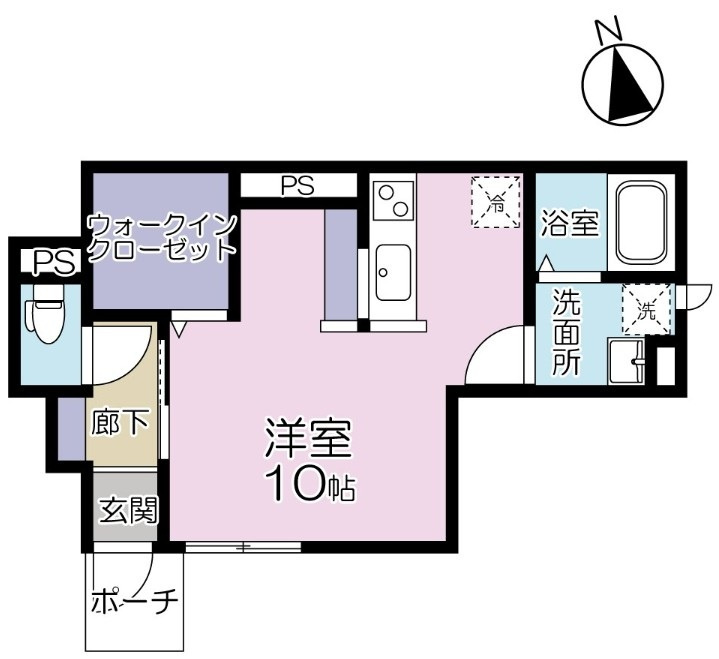 シエル フルールの間取り