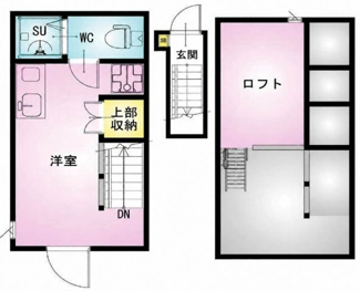 【間取り】 | ＶＩＬＬＥＳＴ　巣鴨 | 間取りです。