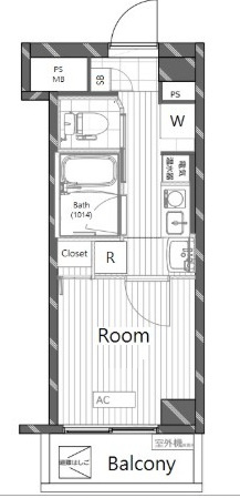 シティ東十条の間取り|間取りです。