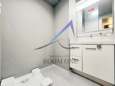 Rising place 押上の洗面所|洗面台です。