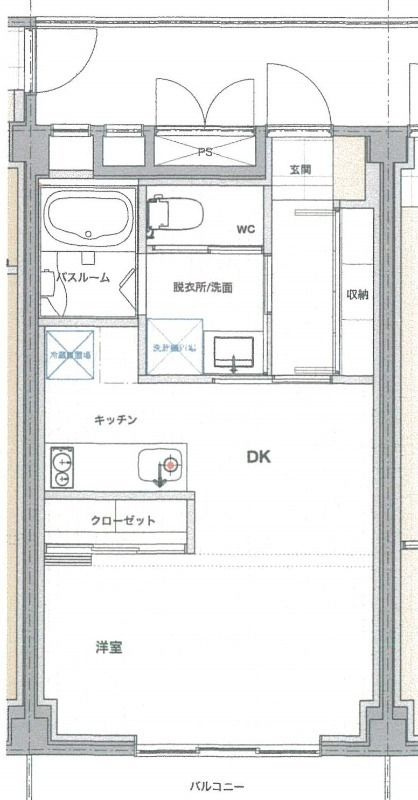 ルームサンセットタウンの間取り|間取りです。