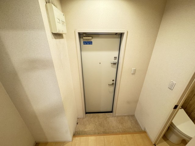 フジパレス駒川中野Ⅱ番館の玄関