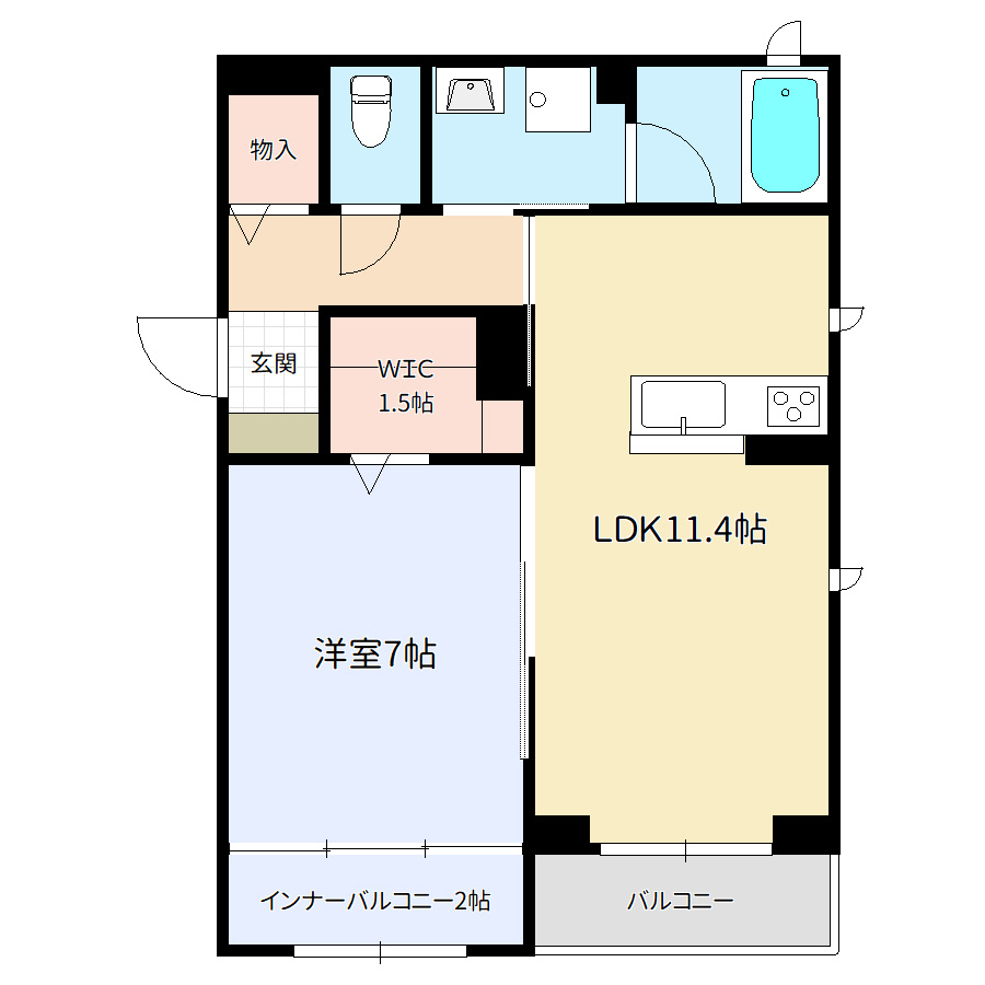 シャロムの間取り